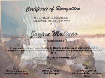 Refractory certificates