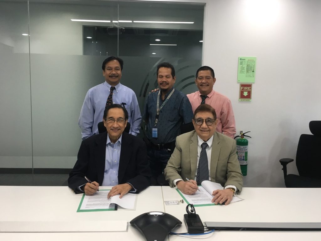 Ani Refractory and Construction signing